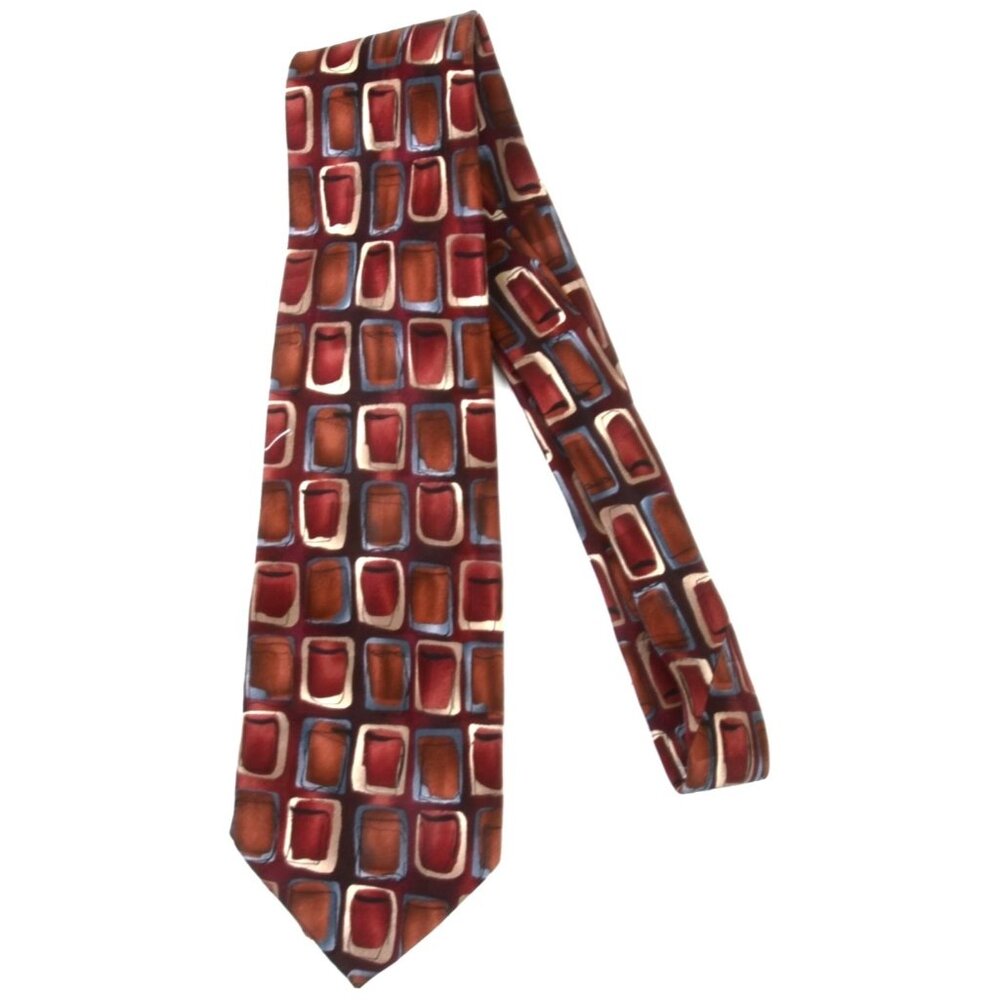 Jerry Garcia Grateful Desert Storm Colorful Abstract Men's Silk Tie Art to Wear